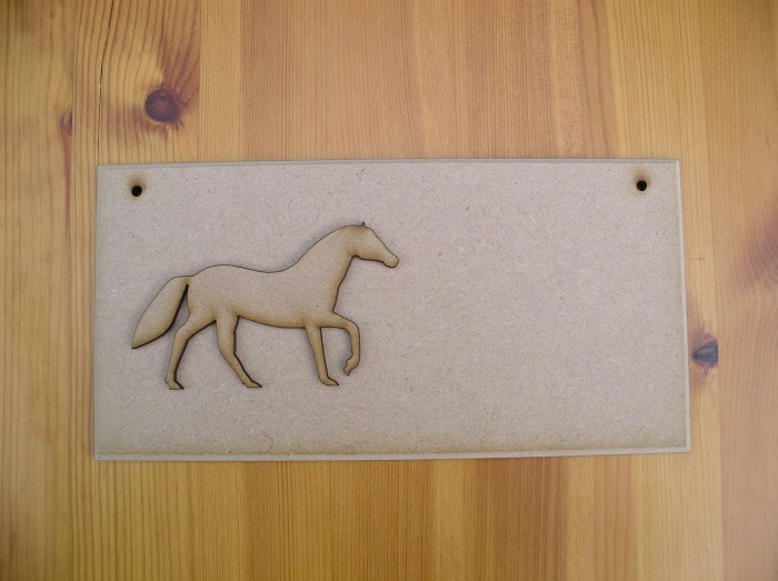 (P3) Horse Plaque