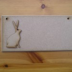 (P31) Rabbit Sitting Plaque