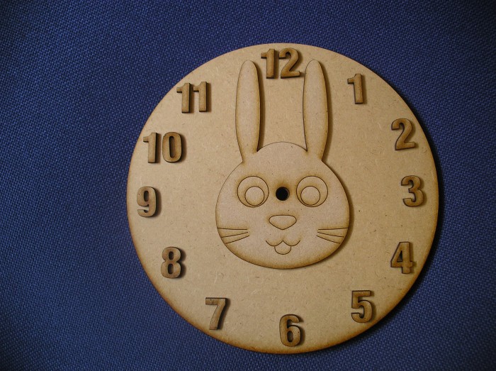 Bunny Clock Face