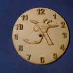 Giraffe Clock Face