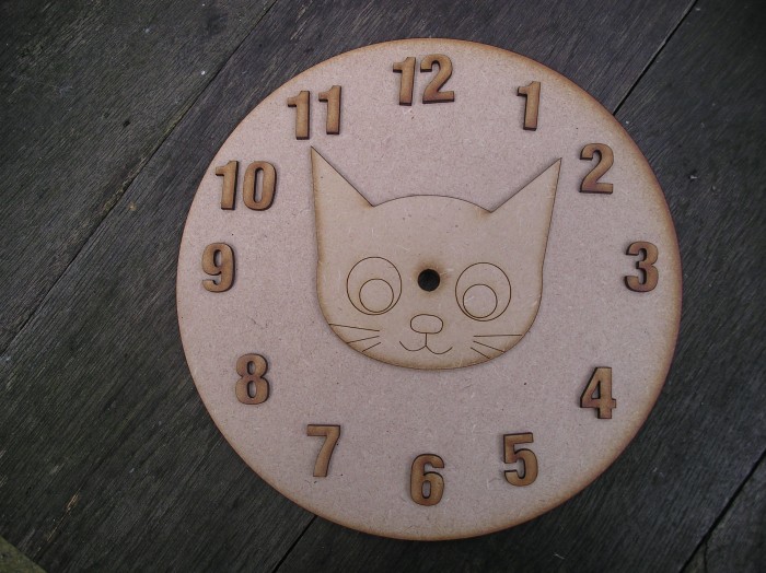 Cat Clock Face