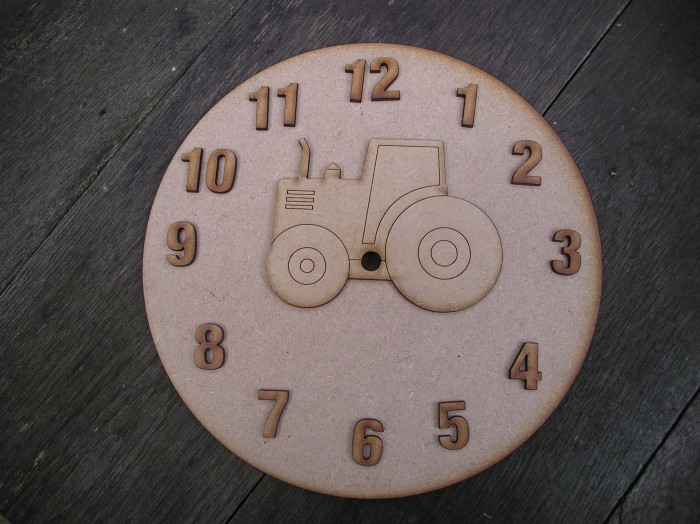Tractor Clock Face