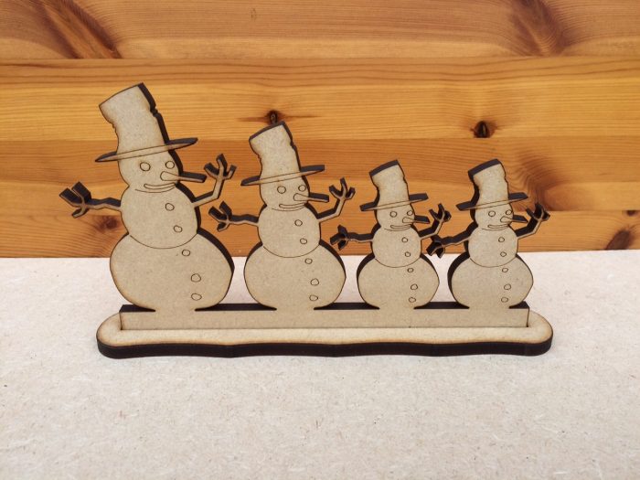 Snowman Family of 4