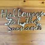 Halloween at the Surname Sign